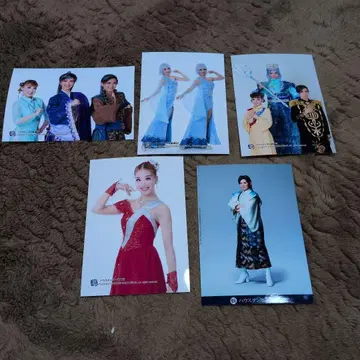 하우스텐보스 가극단 팀 플라워 브로마이드 5장