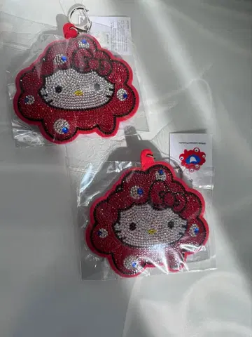 미야쿠미야쿠 산리오 헬로키티 비즈 키링 2개 세트