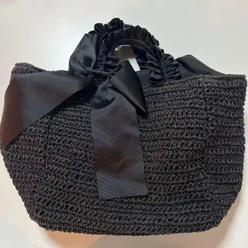 Cachetlie 블랙 바스켓백