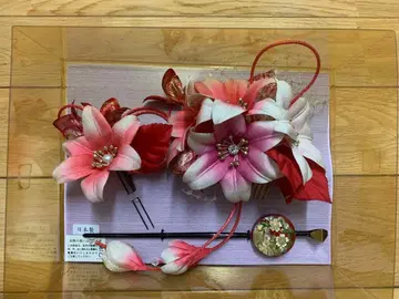 꽃 머리 장식 세트 헤어콤