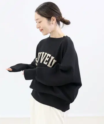 완판템 Aletta vita 2WAY 자카드 로고 니트 풀오버