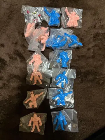 근육맨 근육 지우개 26 가챠 컴플리트