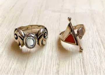 CRAZY CAMEL 실버 반지 2개 세트