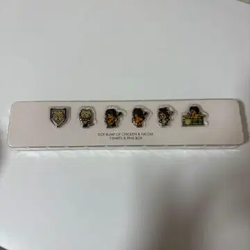 BUMP OF CHICKEN 핀 배지 6개 세트