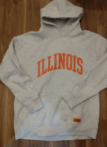 유니버셜 오버롤 ILLINOIS 후드티 그레이