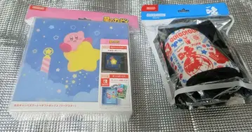 별의 커비 빛나는 캔버스 아트 x 기프트 박스 마리오 슬리퍼