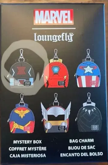 Loungefly Marvel 백참 블랙 위도우