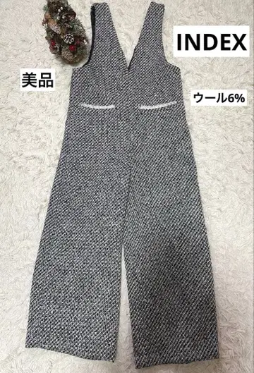 새상품급 index 인덱스 올인원 트위드 원단