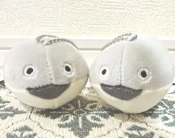 유루룬 사카반바스피스 체인 마스코트 봉제 인형 2개 세트