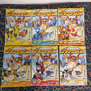 반다이 슈퍼전대 히어로 피규어 세트 6종