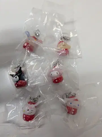 산리오 딸기메지루시 액세서리 컴프세트