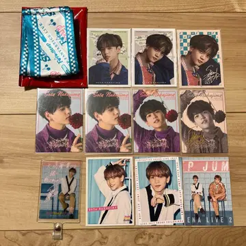 FANTASTICS 나카지마 소우타 포토 카드 리본 스카프