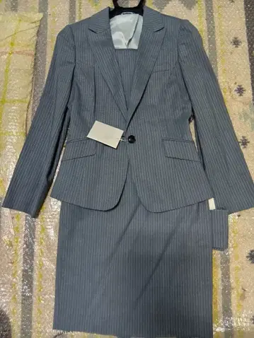 PSFA 파랑 스트라이프 비즈니스 정장 세트 새상품