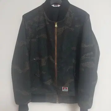 BEN DAVIS 카모플라주 카모 패턴 충전솜 블루종 자켓 M 사이즈