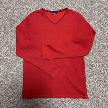 [ Calvin Klein ] V넥 긴팔 서멀 L