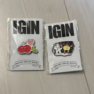 IGIN POPUP BTS JIN 핀 배지