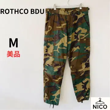 로스코 ROTHCO BDU 카고 팬츠 우드랜드 카모플라쥬 M-REG