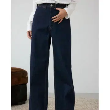 AZUL MOUSSY 와이드 데님 팬츠