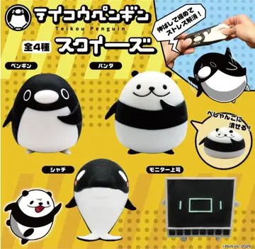 컴프 테이코 펭귄 스퀴즈 전 4종 세트