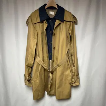 TEECHI 티치 저스트키딩 트렌치코트 치노 코튼 F