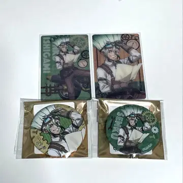 Dr.STONE 투링 이시가미 센쿠 클리어 카드 캔뱃지