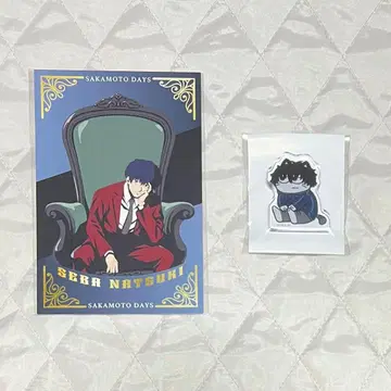 사카모토 데이즈 지로리 미니 아크릴 블록 캣Ver. 세바 나츠키 2점