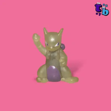 포켓몬 키즈 [ 뮤우 클리어ver. 레어 ] 손가락 인형 No.C094