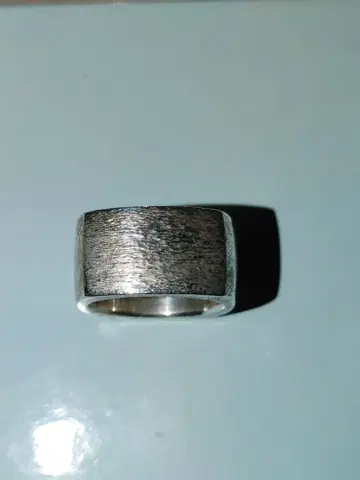 DEUX 실버 스퀘어 반지