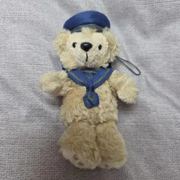 더피 초기 화이트 택 디즈니 베어 SS 컬럼비아 봉제 인형 배치