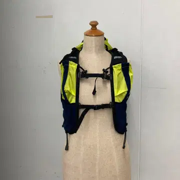 SEBATO 트레일 러닝 자크 흔들림 방지 라임 그린/네이비