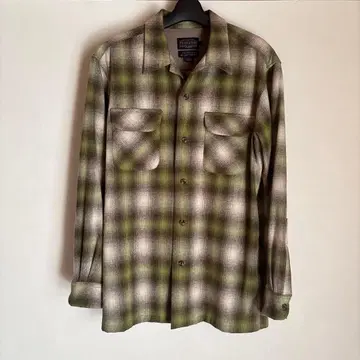 PENDLETON M 플란넬 셔츠 그린 계열 체크