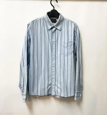 CALEE 스트라이프 코튼 셔츠 칼리 M