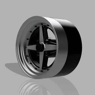 1/24 프라모델 휠 Equip 01 15타입