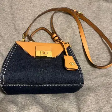 사만사 베가 데님 숄더백