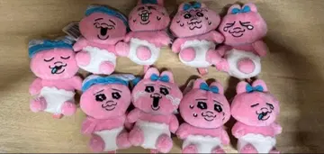 빤쮸토끼 므냐스야 마스코트 전9종 라운드원 한정판