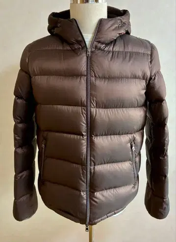 헬노 리조트 후디드 다운 자켓 골드 브라운 사이즈 50