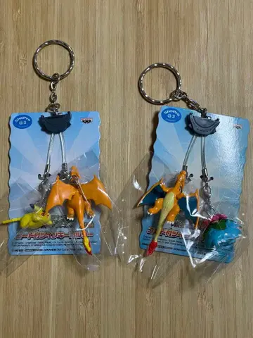 반프레스토 포켓몬스터 코드 포함 트윈 키링 2종