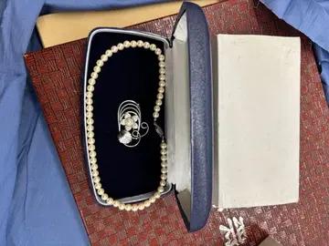 엘레강트한 화이트 펄 목걸이