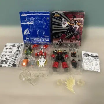 t861 슈퍼로봇 초합금 기사 황아 & 데이터 웨폰 세트