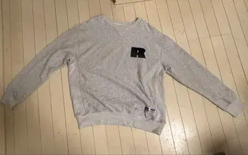 러셀 맨투맨 USA제 80s 멜란지 그레이 XL 무지 구제 의류