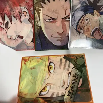 NARUTO 미니 클리어 파일 컬렉션 세트 컴플리트 당일 발송