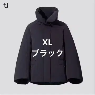 UNIQLO +J 유니클로 하이브리드 다운 자켓 블랙 XL