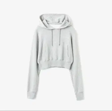 새상품 아토모스 핑크 컴팩트 스웨트 후디 탑 그레이