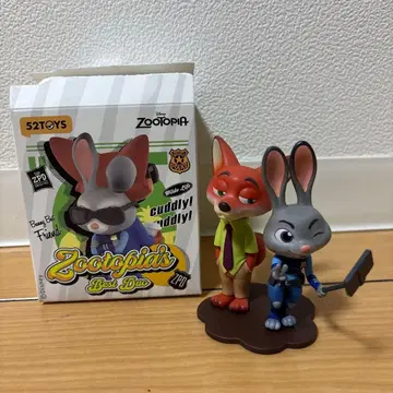 52TOYS 주토피아 닉 와일드 주디 홉스 피규어