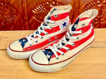 희귀 레어! 컨버스 올스타 USA 성조기 화이트/레드 빈티지