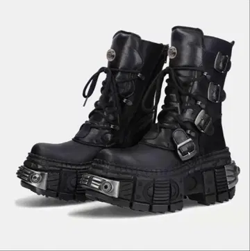 [ HI LANDER ] Multi belt gimmick boots