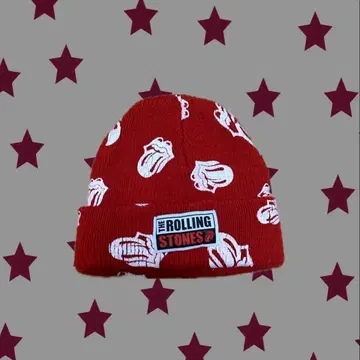 롤링 스톤즈 빨간색 비니 초레어