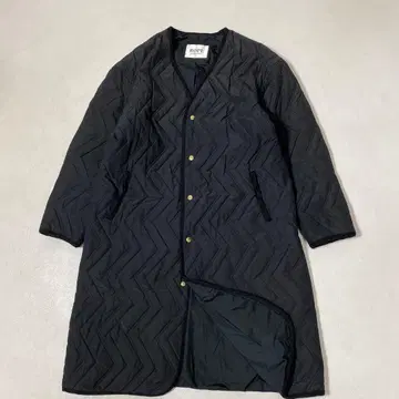 ROPE mademoiselle 노카라 퀼팅 코트