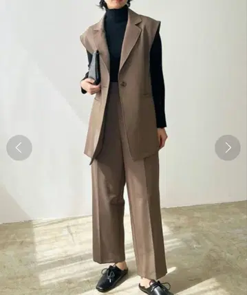 Lian 베스트 & 트라우저 팬츠 셋업