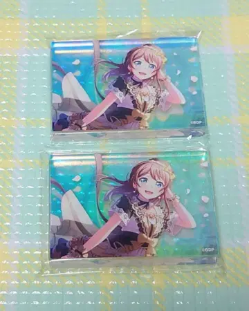 뱅드림 야마부키 사야 아크릴 블록